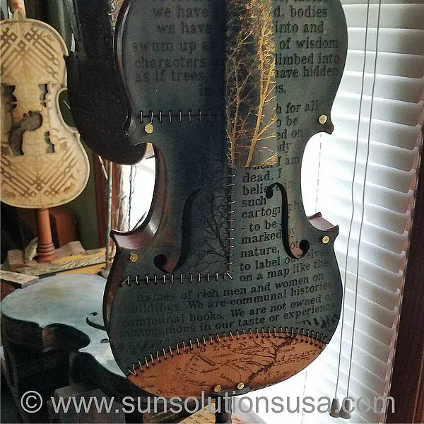 Graviranje na violino